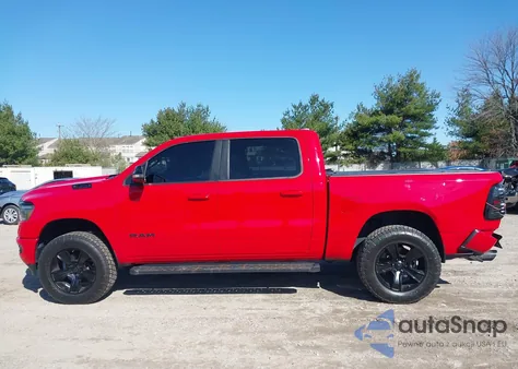 2021 Ram 1500 Big Horn 4X4 5'7 Box from USA, damaged, VIN 1C6SRFFT3MN677725